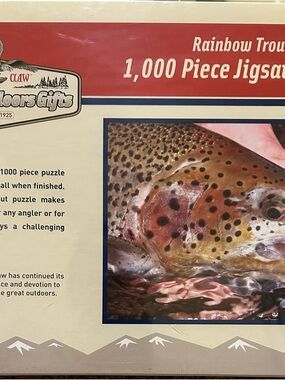 Eagle Claw Rainbow Trout 1,000 Piece Jigsaw Puzzle